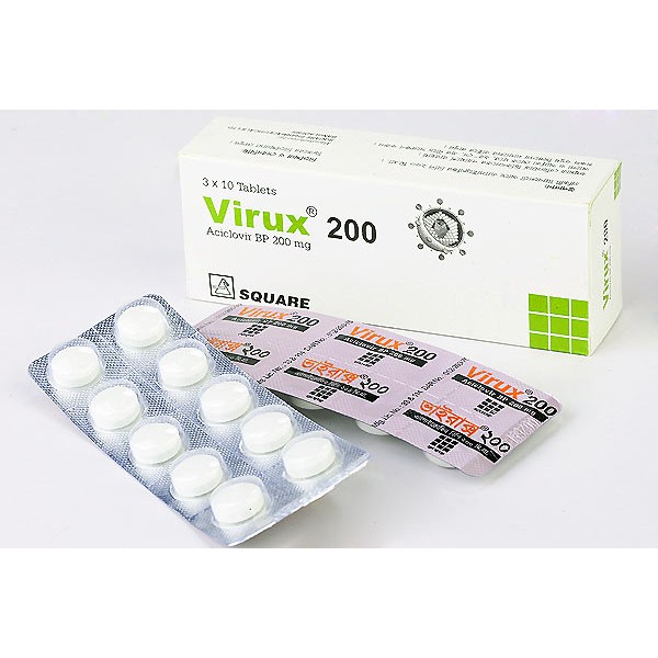 VIRUX 200mg Tab.